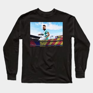 Messi Argentina over the stadium Long Sleeve T-Shirt